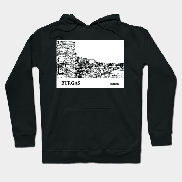 Burgas - Bulgaria Hoodie by Lakeric